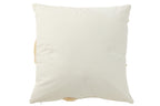 Kussen Cirkel Textiel Wit/Beige
