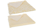 Tafelkleed Indi Textiel Geel Assortiment Van 2