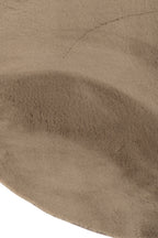 Rug Cutie Ronde Polyester Taupe