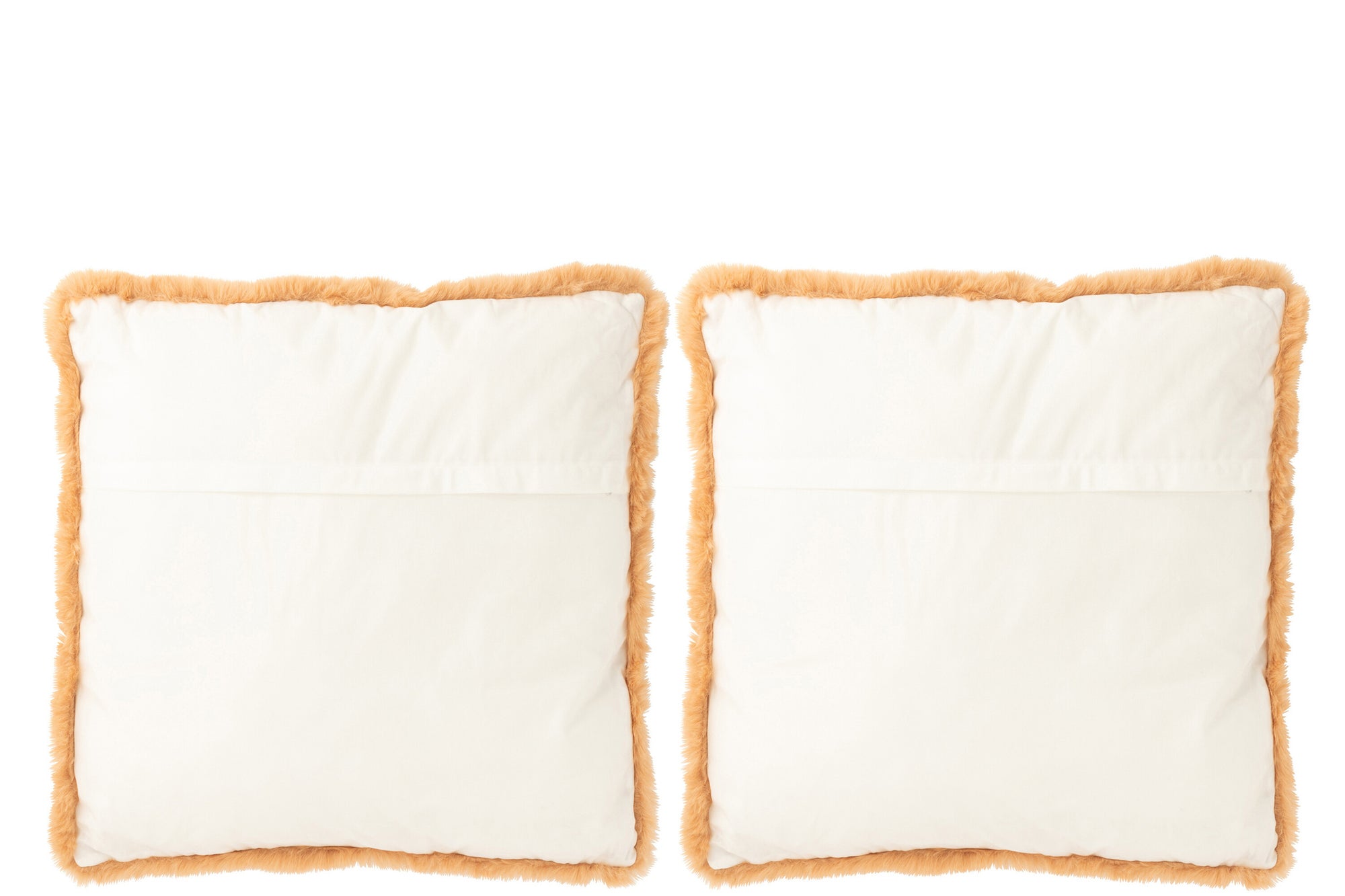 Kussen Hond Polyester Bruin/Beige Groot Assortiment Van 2