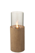 Vuurkorf Ronde Koffer Magnesium Bruin