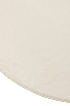 Rug Cutie Ronde Polyester Wit