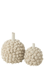 J-LINE VAAS SAKI KERAMIEK WIT LARGE