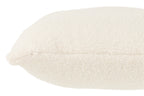 Kussen Teddy Bouclé Wit