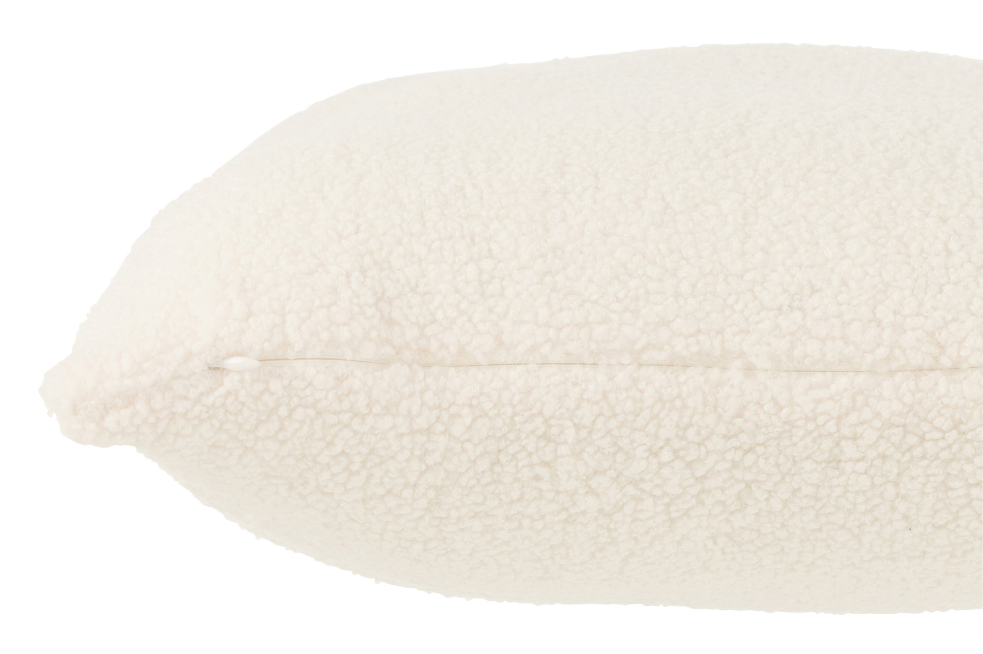 Kussen Teddy Bouclé Wit