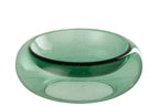 Decoratieve kom Carol Glas Smaragdgroen Groot