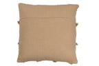 Kussen Kruis Vierkant Polyester Beige
