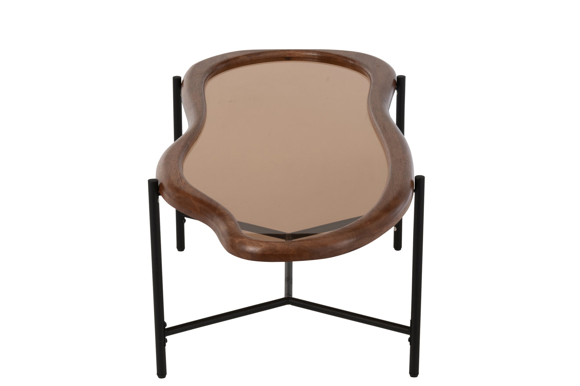 Salontafel Zig Glas Multicolor