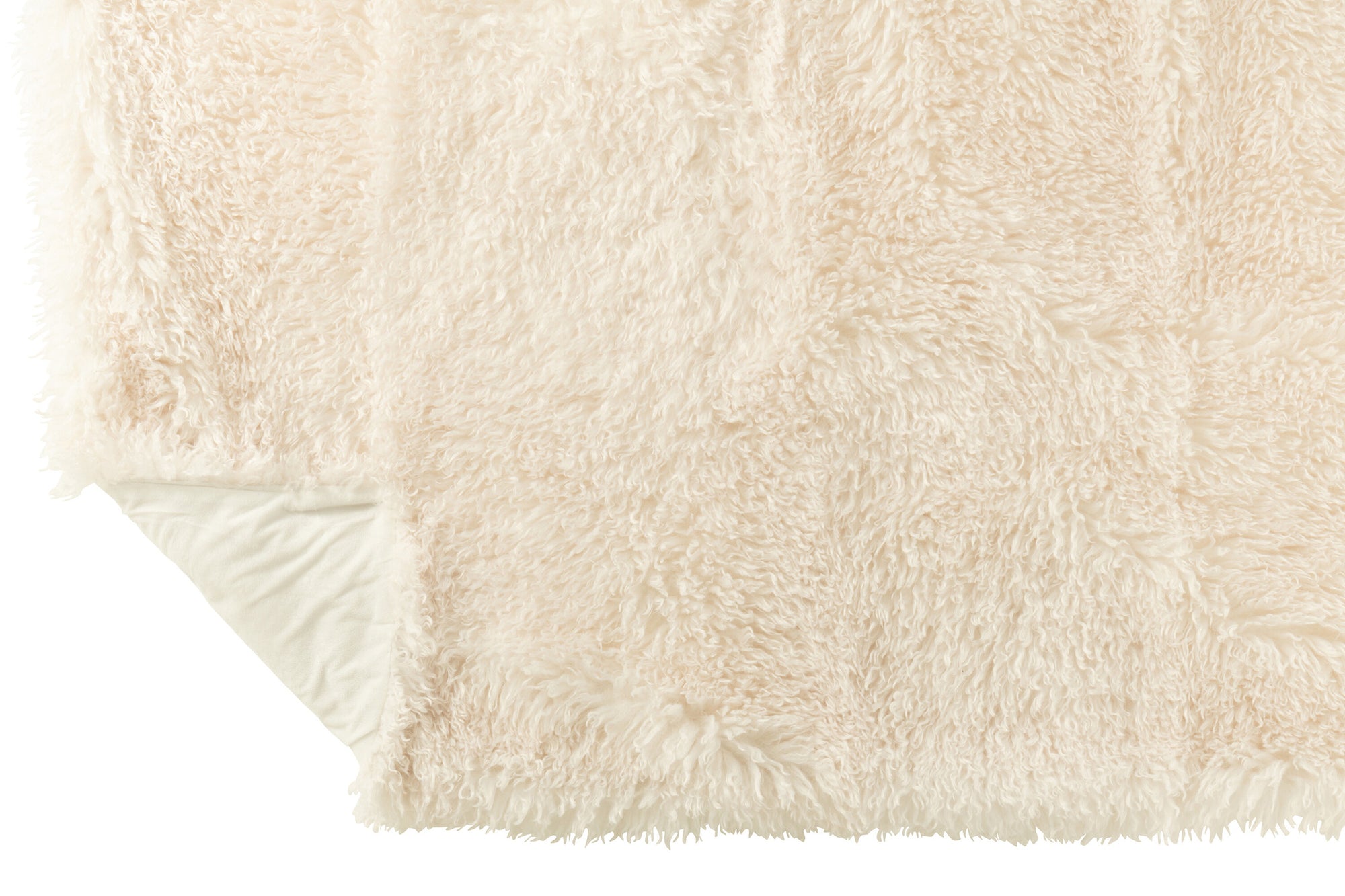 J-LINE DEKEN MOUTIE POLYESTER WIT