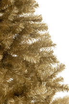 J-LINE KERSTBOOM KUNSTMATIG PVC GOUDKLEURIG MEDIUM