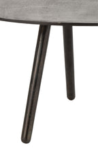 Salontafel Drop Aluminium/IJzer Zwart Klein