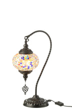 Tafellamp / Hanglamp Mozaïek Glas/Metaal Oranje