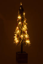 J-LINE KERSTBOOM + LED KUNSTMATIGE SNEEUW GROEN/ROOD EXTRA GROOT