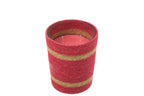 J-Line Geurkaars Basket Wax Fuchsia Medium - 55H
