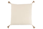 Kussen Geweven Vierkant Polyester Beige