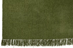 J-LINE PLAID GEWEVEN+FRANJES VISCOSE DONKERGROEN