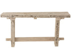 Console Brut Gerecycled Hout White Wash