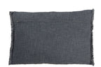 Kussen Etnisch Rechthoek Katoen Blauw/Beige