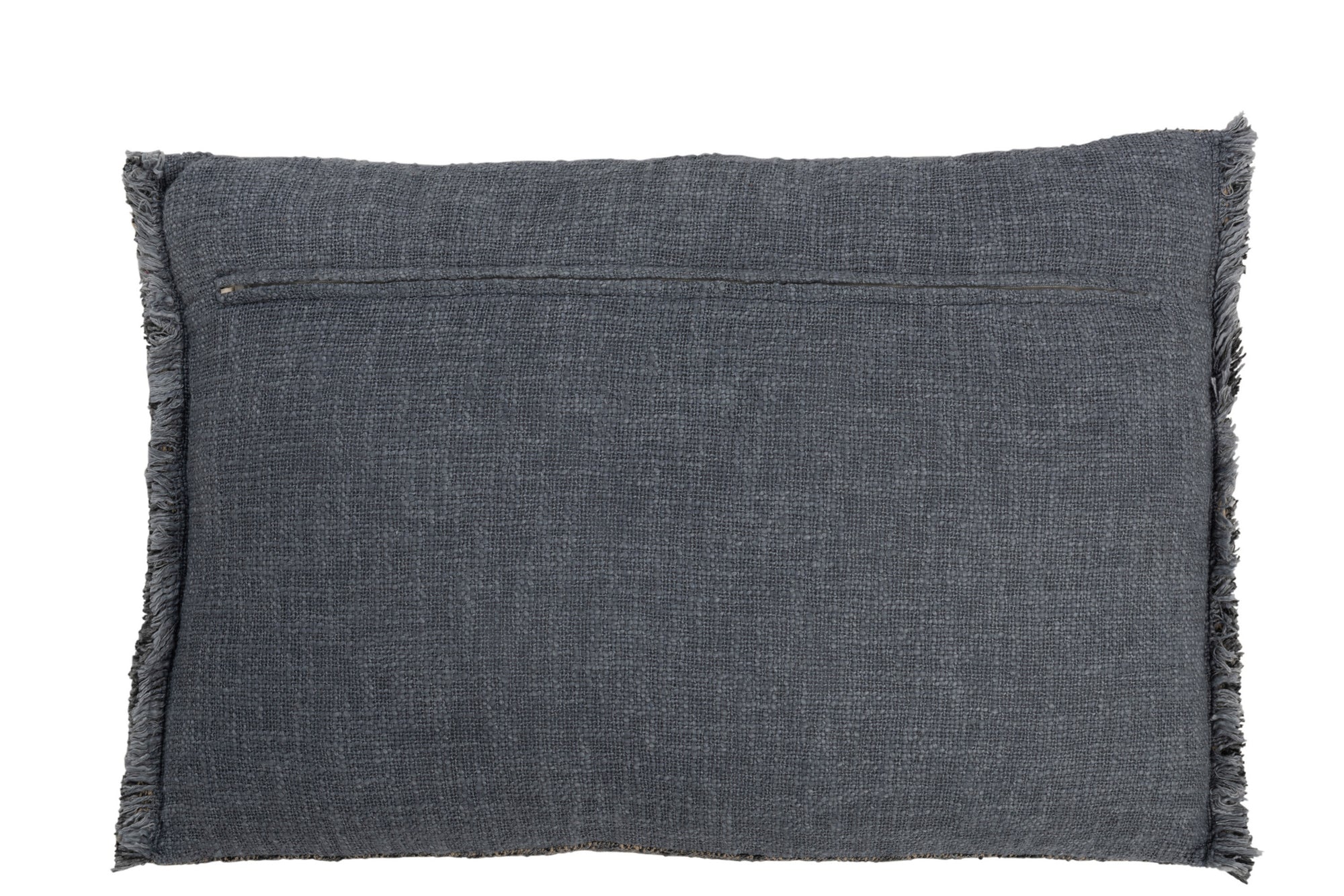 Kussen Etnisch Rechthoek Katoen Blauw/Beige