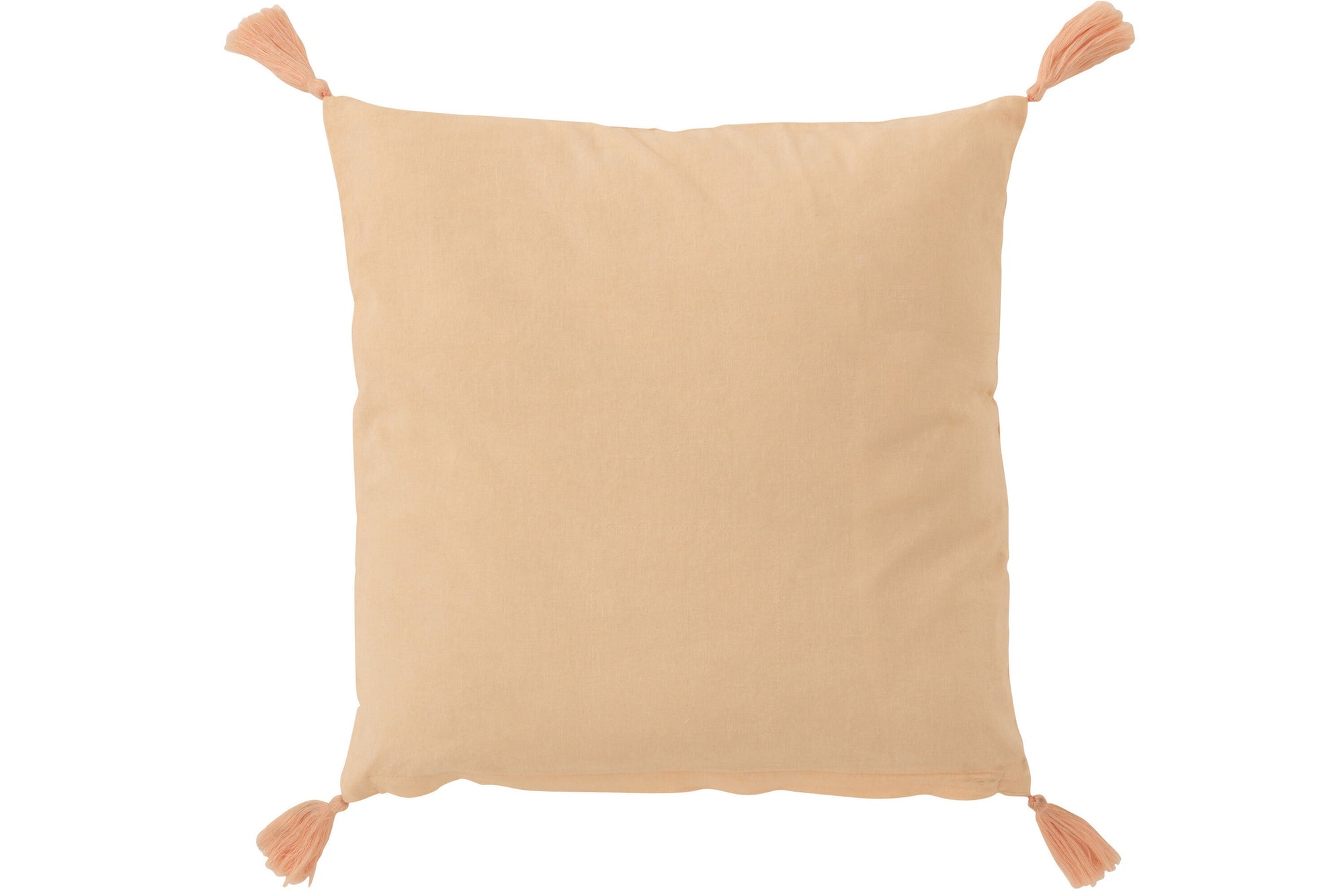 Kussen Ibiza Kwast Katoen Grapefruit