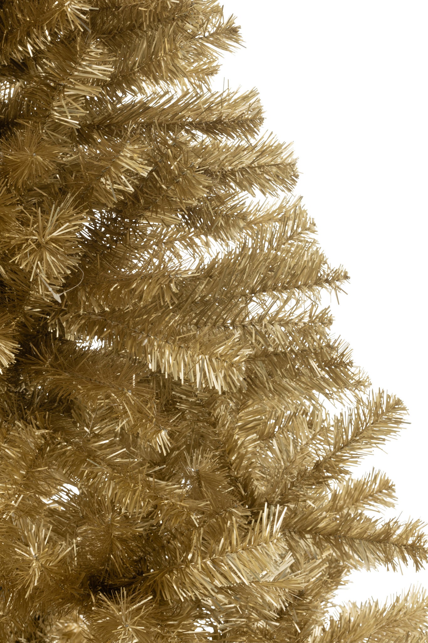 J-LINE KERSTBOOM KUNSTMATIG PVC GOUDKLEURIG MEDIUM