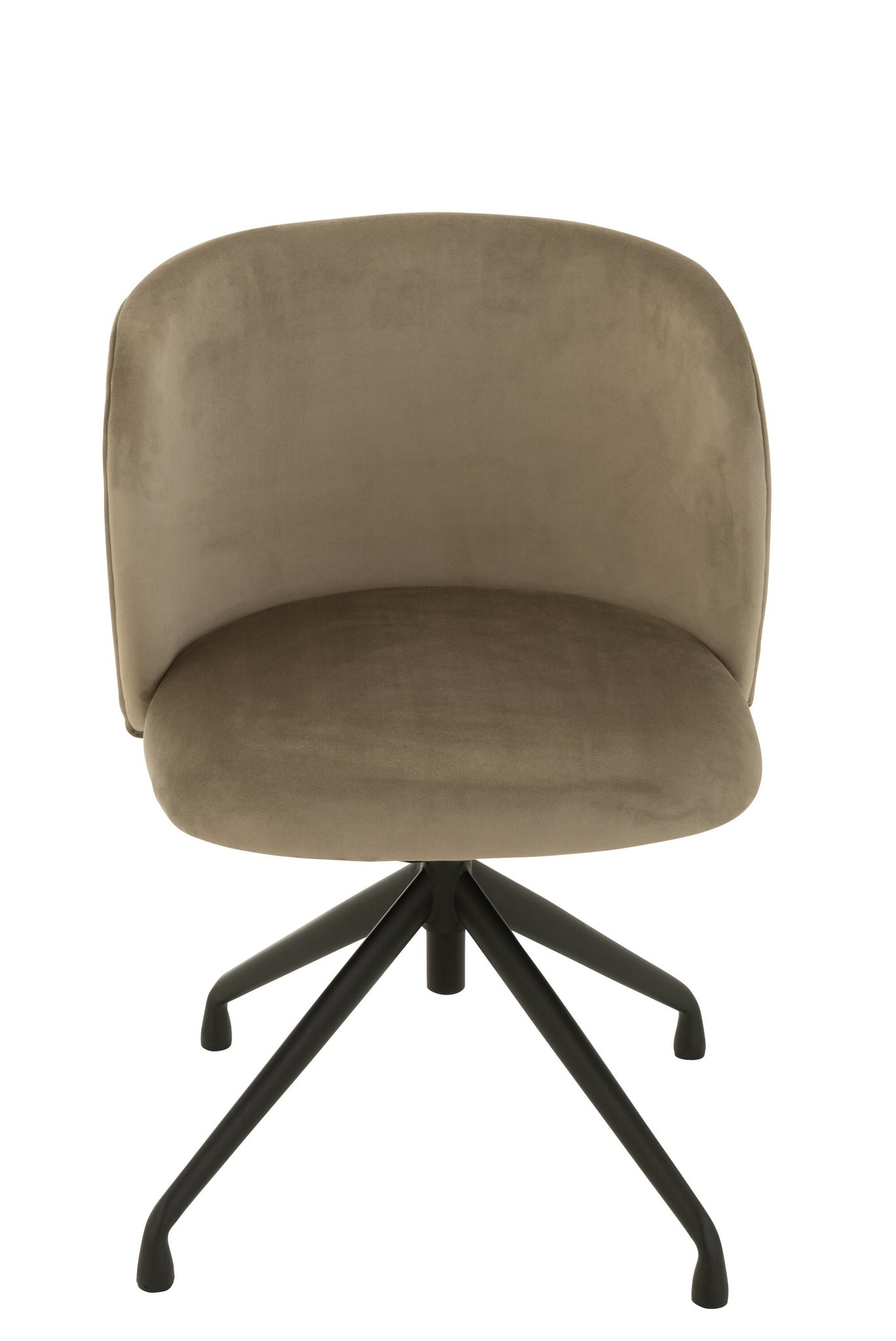 Stoel Turn/Up/Down fluweel donkergrijs