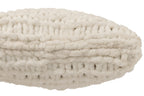 Kussen Gebreid Polyester Wit
