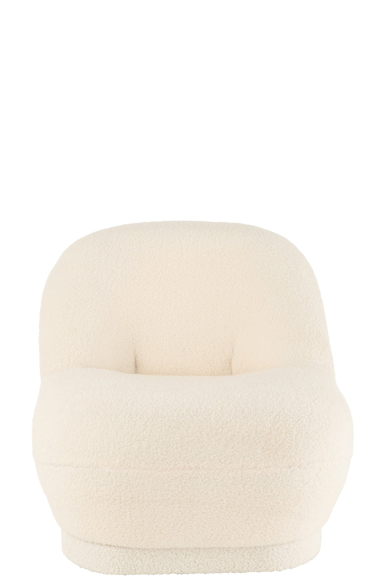 Kruk Teddy Bouclé Wit