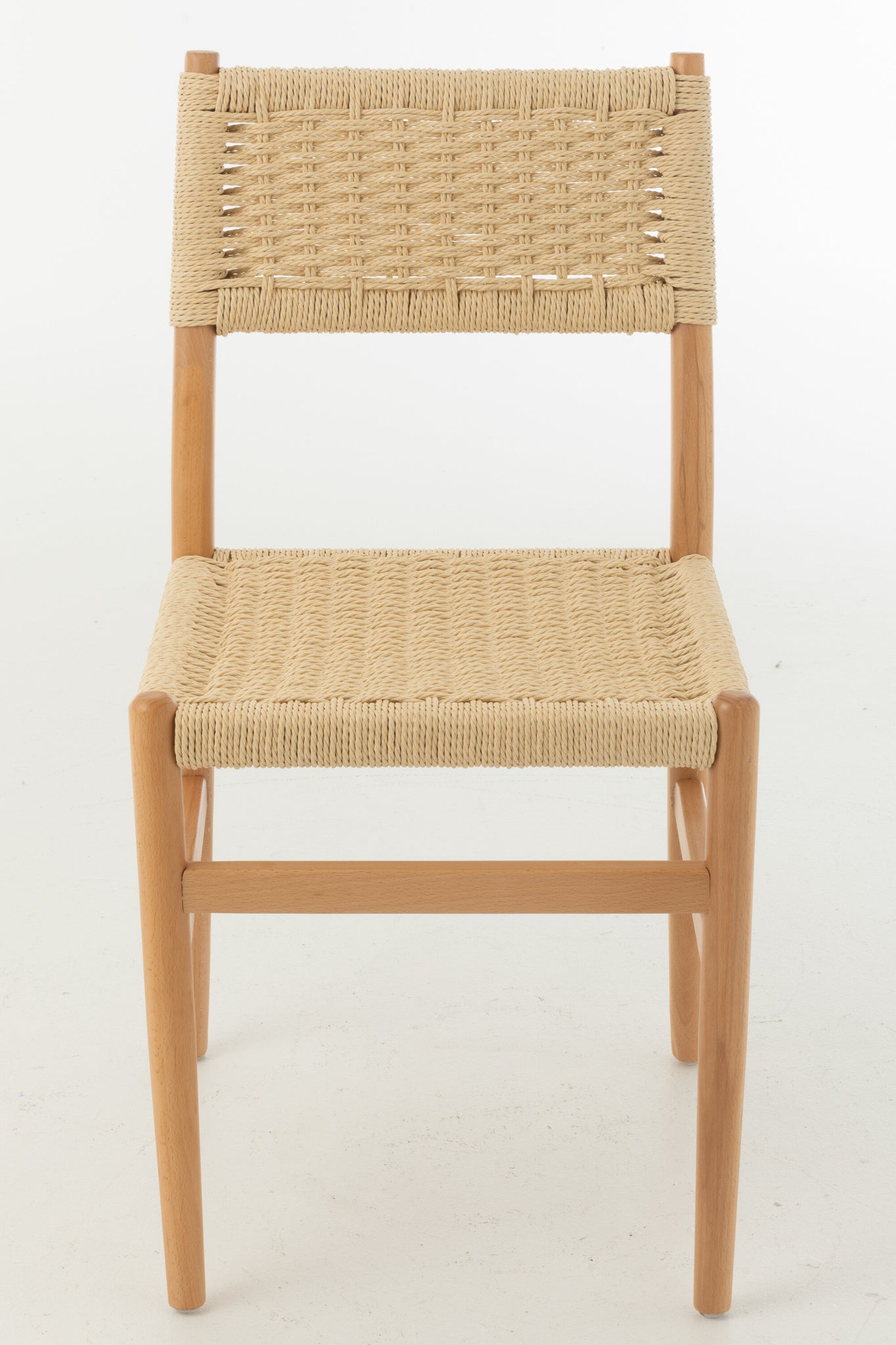 Stoel Lap beukenhout/touw naturel