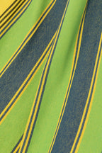 J-LINE HANGMAT STREPEN – KATOEN/POLYESTER GROEN/GEEL/BLAUW