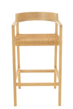 J-LINE BARKRUK EMMA – TEAK/RATTAN – NATUUR – 100 CM