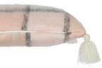 Kussen Tegels Polyester Beige/Roze