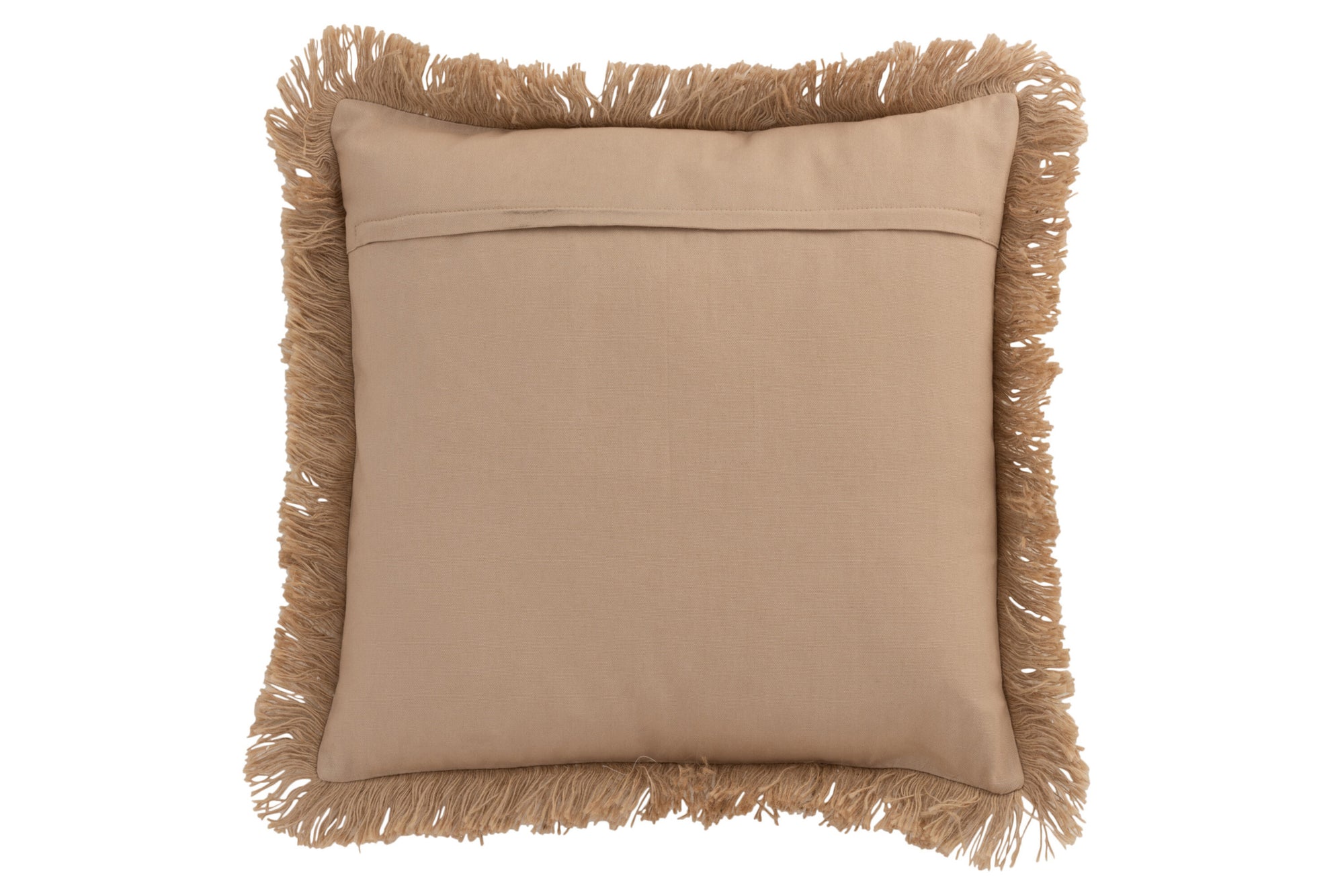 Kussen Bloem Abstract Jute Natuurlijk/Beige