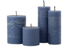 J-LINE OUTDOOR CANDLE PILLAR PARAFFIN BLUE EXTRA LARGE - 50HOURS