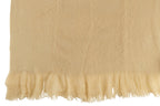 J-LINE GOOI MET FRANJES VAN POLYESTER BEIGE