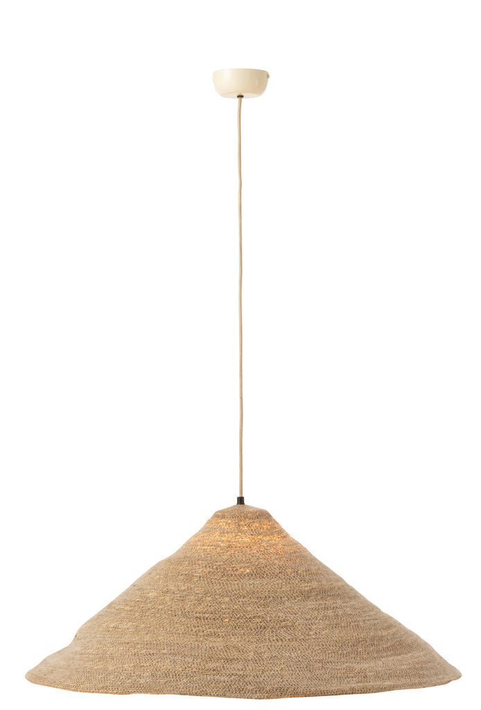 J-LINE HANGLAMP HAT MOONJ GRASS LICHT NATUREL LARGE