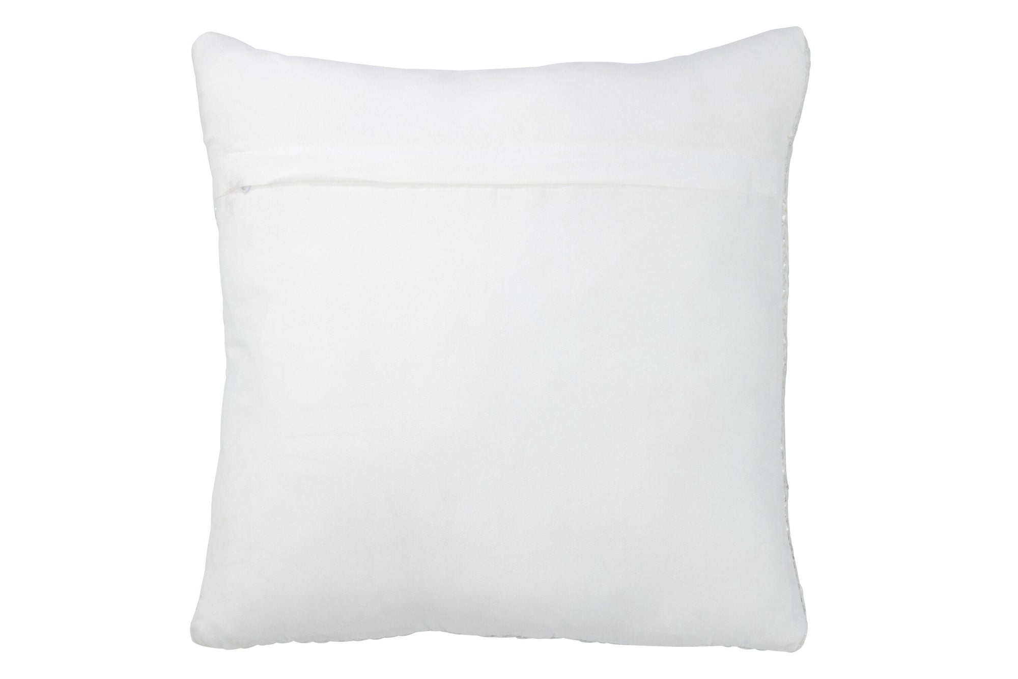Kussen Metallic Polyester Zilver