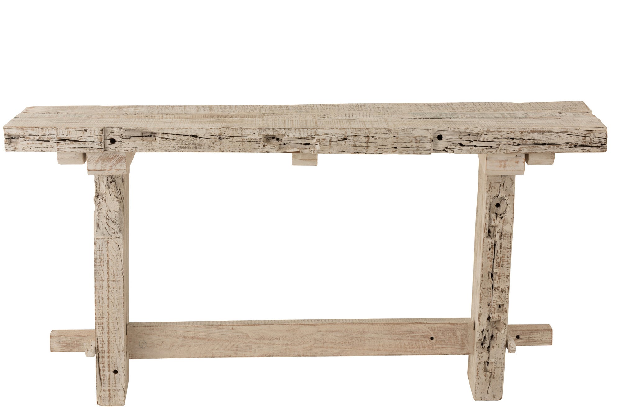 Console Brut Gerecycled Hout White Wash