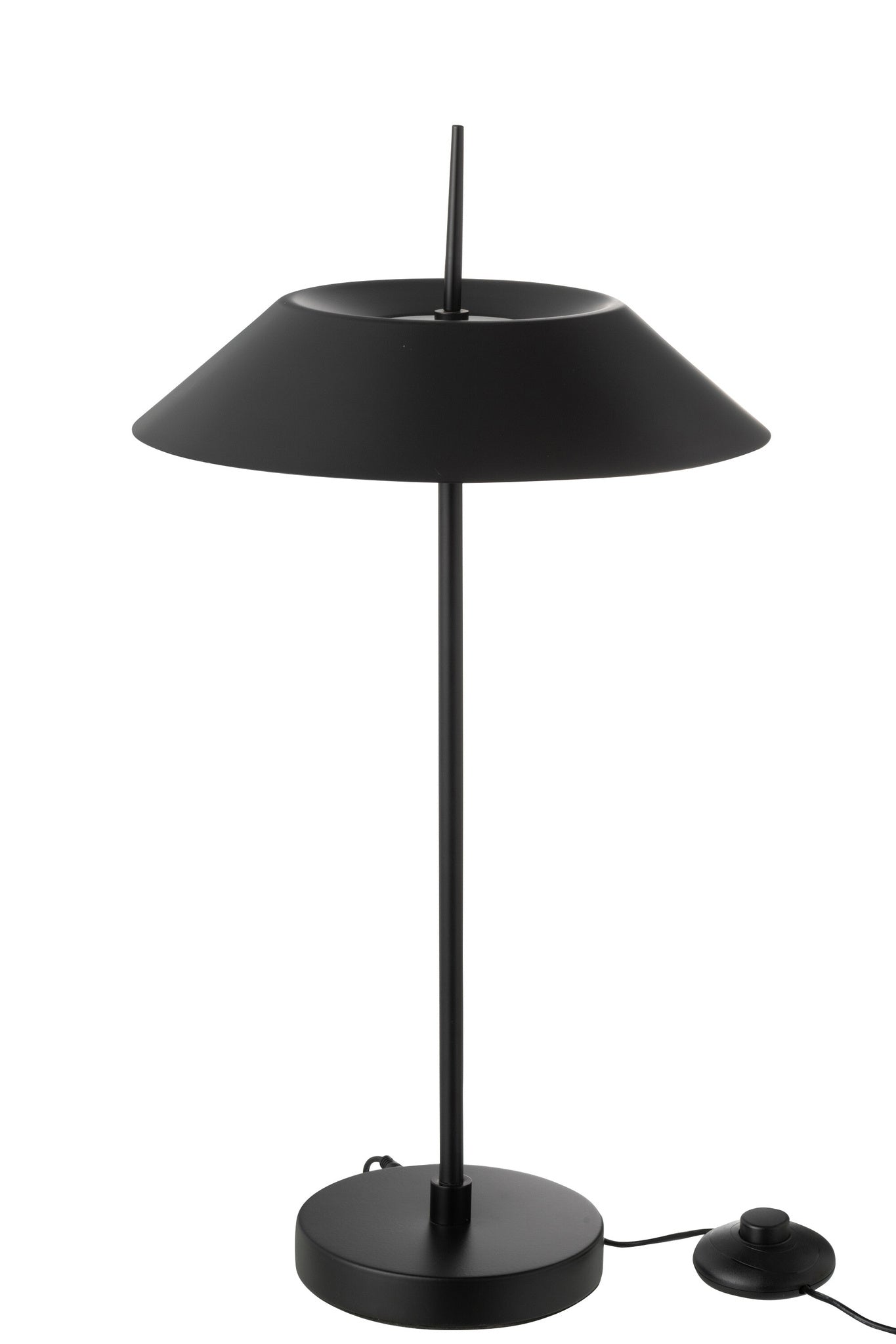Zwart metalen LED-tafellamp