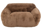 Bank Cutie Polyester Taupe Groot