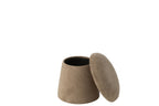 Kruk Paddenstoel MDF Grijsbeige Klein
