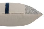 J-LINE KUSSELIJNEN AZTEC KATOEN BLAUW/WIT