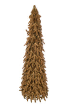 J-LINE KERSTBOOM KUNSTSTOF GOUDKLEURIG GROOT