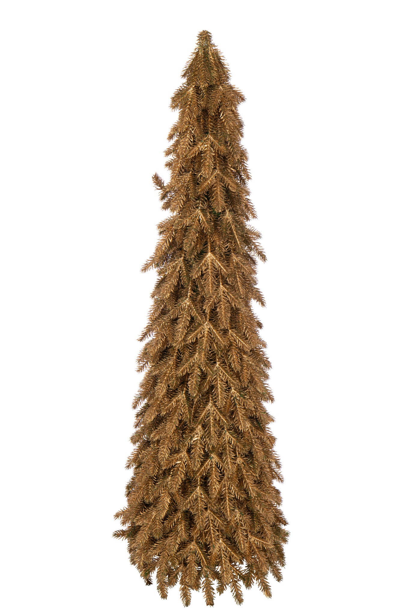 J-LINE KERSTBOOM KUNSTSTOF GOUDKLEURIG GROOT