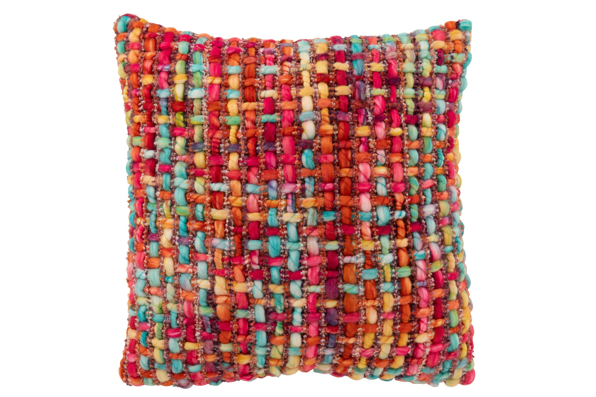 Kussen Gebreid Acryl Multicolor