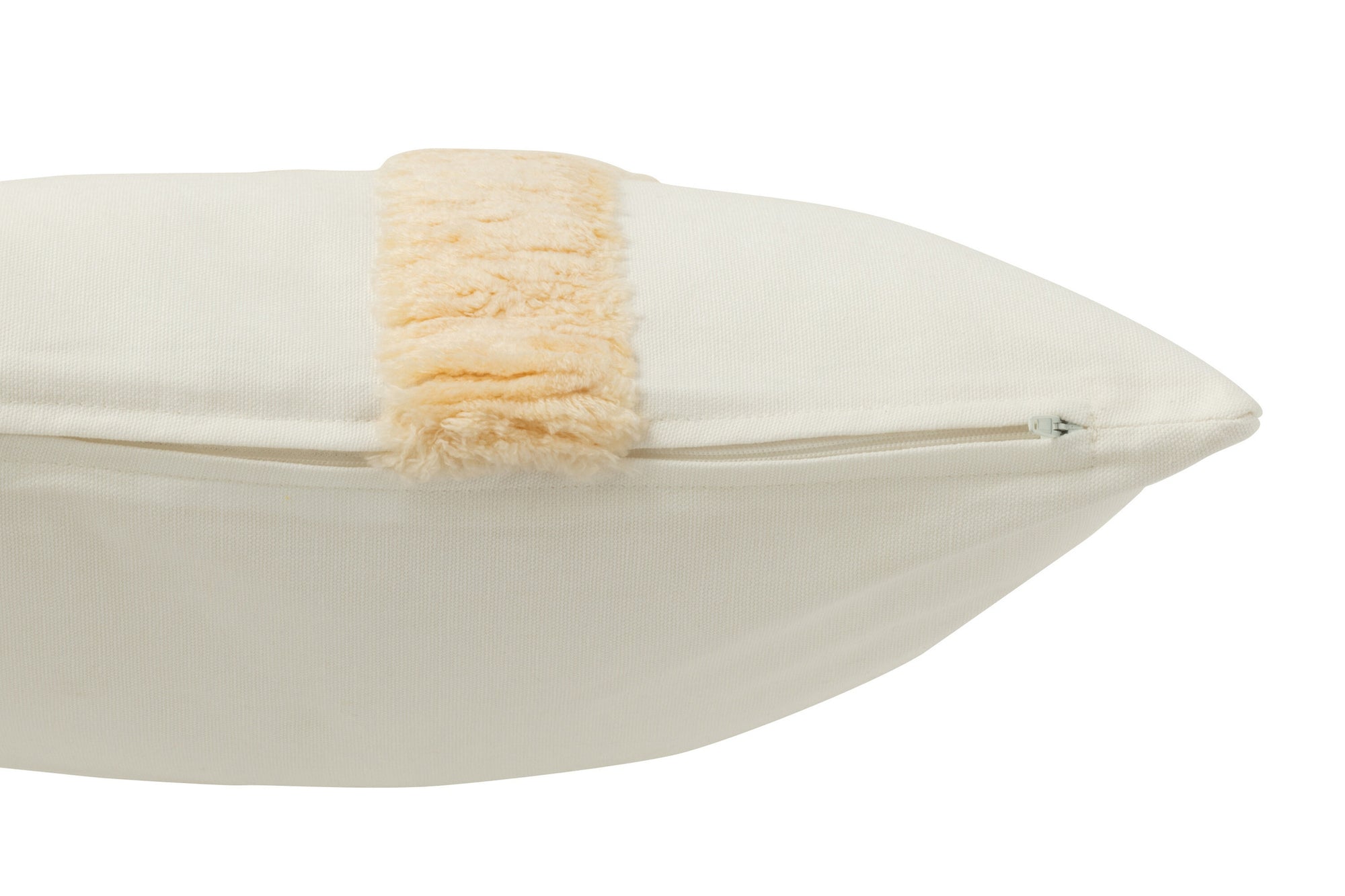 Kussen Cirkel Textiel Wit/Beige