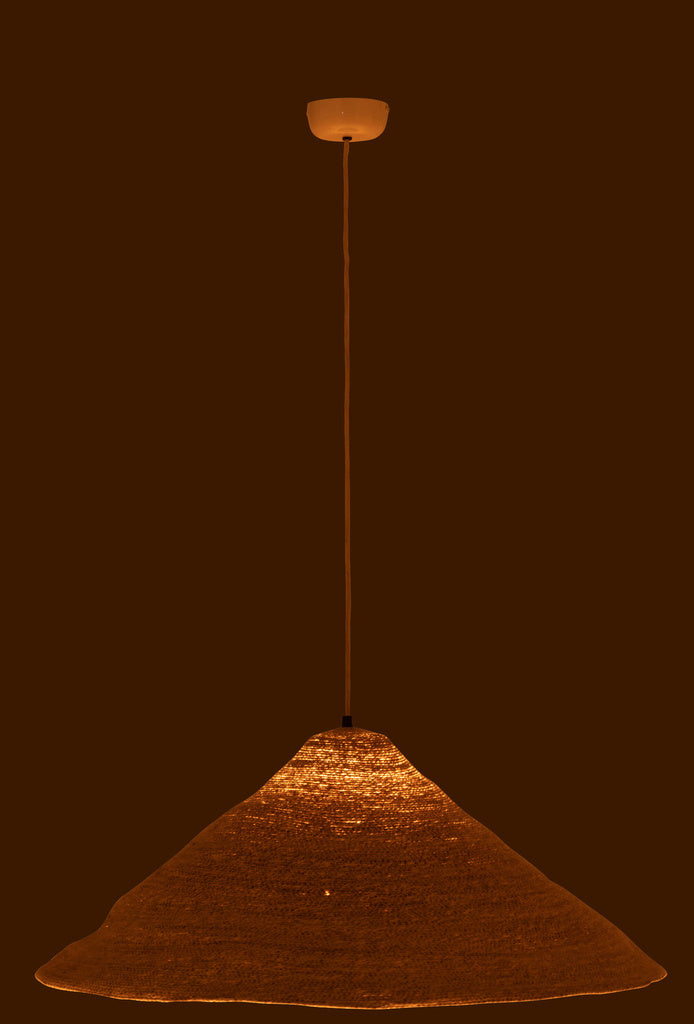 J-LINE HANGLAMP HAT MOONJ GRASS LICHT NATUREL LARGE