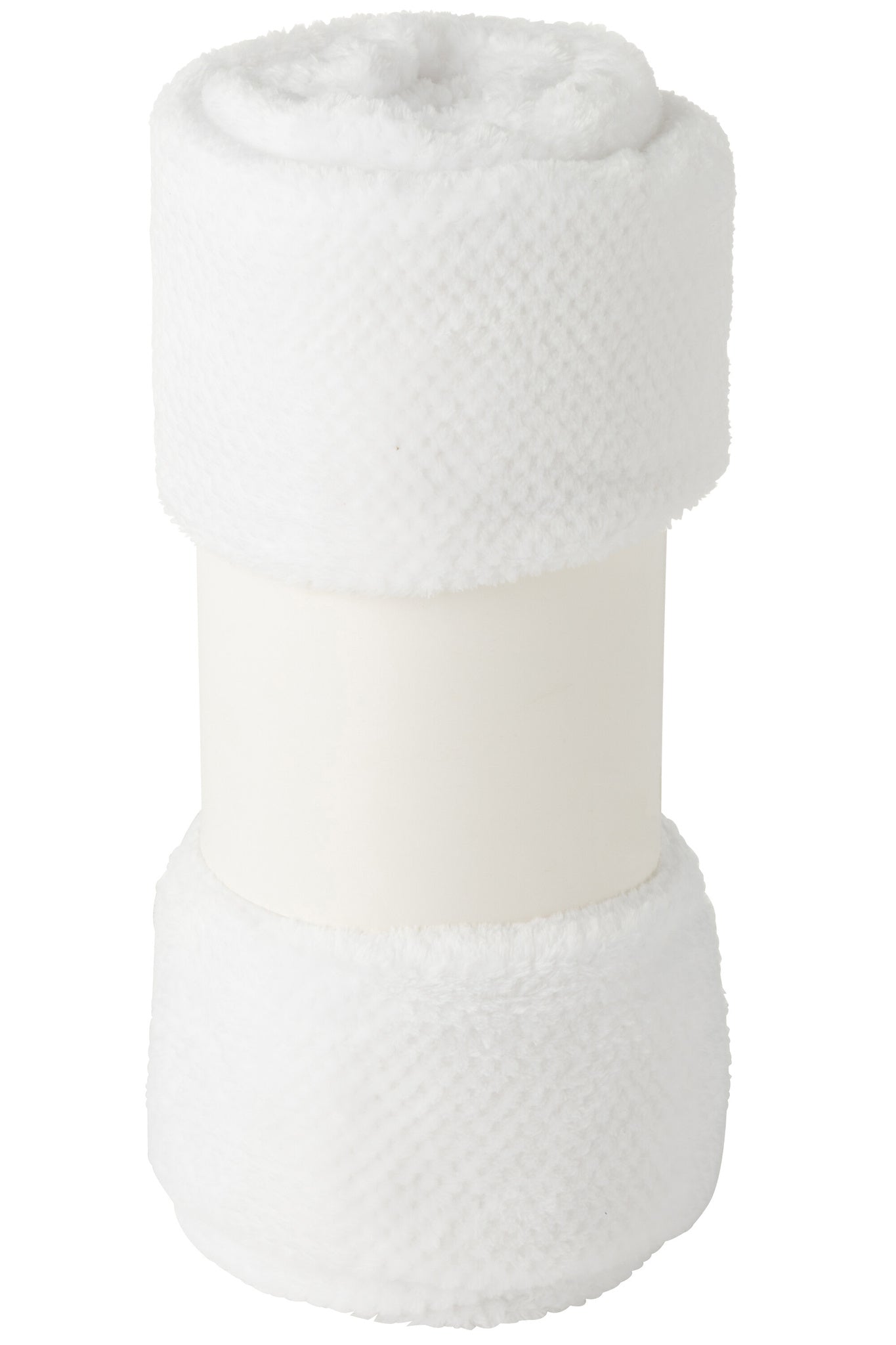 Dekentje Knuffel Polyester Wit