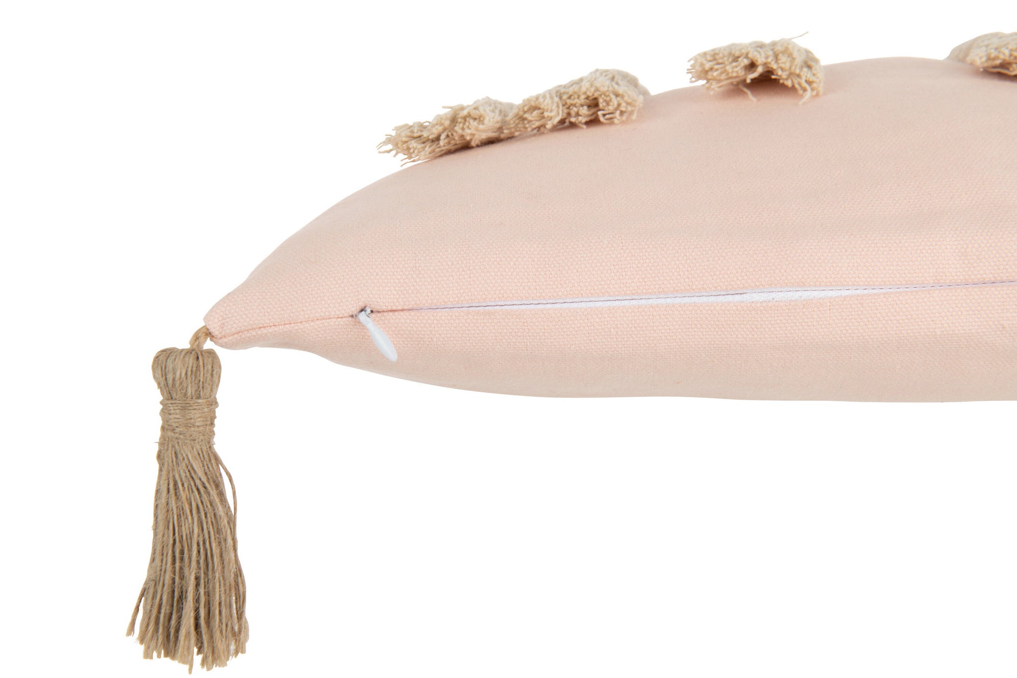 Kussen Regenboog Vierkant Polyester Roze