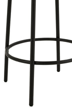 J-LINE BARKRUK BOUCLÉ TRIPLEX/POLYESTER WIT/ZWART